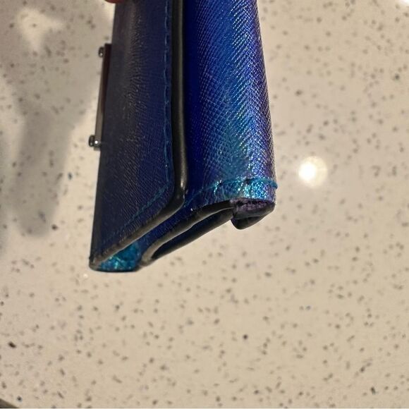 Rebecca Minkoff Irredescent Blue Wallet - Picture 7 of 7